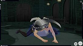 custom order maid turns into sexy secretary in 3d yotogi