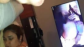 Mi Marido Masturbándose Por Zoom Con Su Ex Mientras Duermo