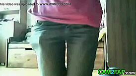 Hey, check this hot teen on webcam. She's got some steamy moves for you!