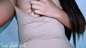 My little stepsister records for her sugar daddy while sick, not caring if I watch. 😏