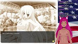 what if lewdneko's girlfriend is the president in this vtuber game