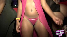 Club Utopia Event BBXXX 2016 Was Wild With Ebony Dancing. Swingers Ripped Clothes at Night Club!