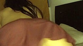 Hey, watch this hot girl shake her big ass and get fucked in that skirt! 😏