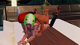 My first time on 3dxchat as a ladyboy