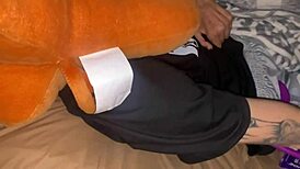 Cute lesbian brunette girl experiences orgasms during assfucking in chronological order