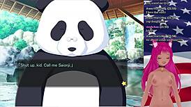 what if lewdneko's girlfriend is the president in this vtuber game