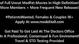 Slut Sarah Vixen Moans with Hitachi Wand Orgasms in Doctor Tampa's Therapy