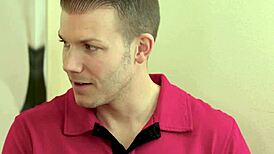 sexy petite brunette teen gives passionate massage to cheating husband