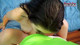 Busty brunette anastasia rose fucks her horny cameraman 😏