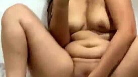 Latina's First Squirting Orgasm with Dildo and Toys