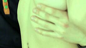 Teen 18+ licks shaved pussy while riding and getting facial 😍