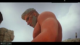 Two Big Men Fuck Hot Girl In Every Hole Outdoors