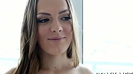 Beautiful Monica Rise Sucks Cock Pov