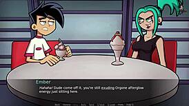 danny phantom captures ember in amity park part 43
