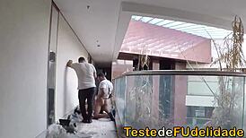 Yo, see what happens behind the scenes of Brazilian porn cameras! 😏