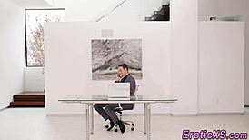 Classy Babe Riding Lover Hard For Intense Cumshot