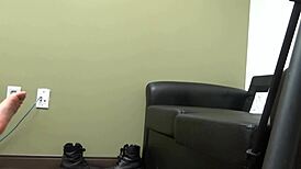 Trinity shows big tits in casting!