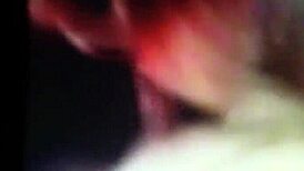 Stepmom Sucks Cock with Deepthroat Spit Action