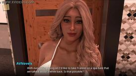 Oh Wow, Fingering That Big Ass Blonde Teen Gets Interrupted!