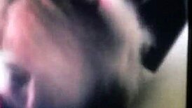 Stepmom Sucks Cock with Deepthroat Spit Action