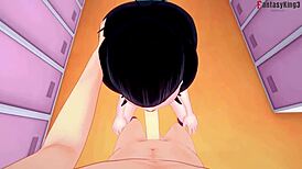 A thrilling 3 way encounter with Meru's seductive charm!