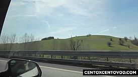 Daniela and Luisa Bentivenga Scream with Pleasure from Black Cock