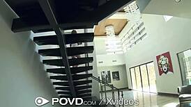 i creeped on the boss fucking the naked cleaning lady with his monsta cock, creampie