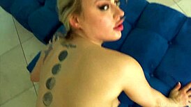 julesjordan com - anna claire clouds shows off her bubble butt