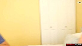 Connor caught his stepsister sneaking in last night. Full scene on http com!