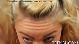 Teen 18+ licks male knob and balls rough 😈