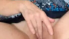 Wife Wanks While on Call with Fuck Buddy