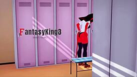 Meru the succubus enjoys individual sex