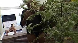 busty babe gets her ass fucked deep