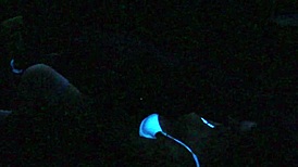 Scarlett Johnson Engages In Intense Blacklight Sex Fetish Scene