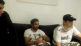 NYMPHOMANIAC PSYCHOLOGIST WIFE INVENTS GROUP THERAPY WITH TWO HUSBANDS TO FUCK PATIENT, BENT OVER DOGGYSTYLE SUCKING ANAL