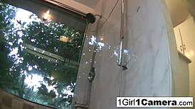 Sexy Brittany Dildos Her Pussy In Close-Up