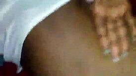 Big Booty Bitch Gets Fucked Doggystyle with Monster Cock and Facial Cumshot