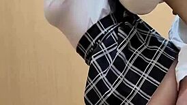 I Fuck My Teacher's Saggy Tits And Tight Pussy To Boost My Score