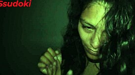 i find an intruder in my house and fuck her hard with creampie?