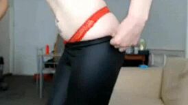 Watch this busty redhead sucking on webcam in HD.