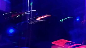 anny dances naughtily at the adult house under spy camera