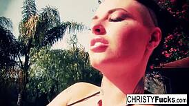Christy Mack Showers Seductively