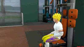 naruto hentai hinata and naruto married couple enjoy romantic sex day with anal assfucking!