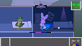 Bunny Girl Sits on Face, Squirting with Intense Pleasure