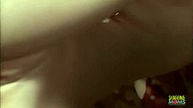 Milf Bent Over in Intense Doggystyle Fucking, Anal Creampie Outdoors