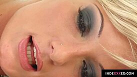 Anna Pleasuring Herself with Intense Finger Masturbation