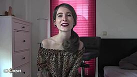 Pegging action with dirty talk by lou nesbit and lia louise