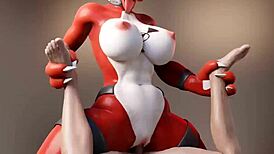 guilmon dominates human in wild 3d furry encounter