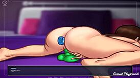 My Stepsister Craves Big Dildos In Summertime Saga!