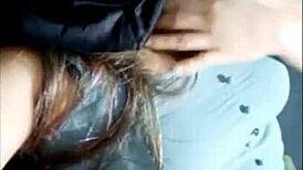 Milf Shows Big Natural Tits While Masturbating With Intense Arousal